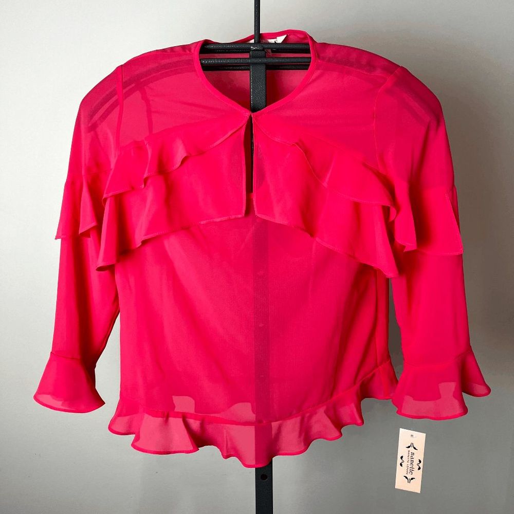Nwt Nanette Nanette Lepore Flamingo Pink Dream Bond Street Size XS